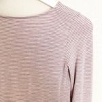 American Eagle Soft Sexy Bell Sleeve Flare Striped Blouse Top Pink Size XS Photo 6