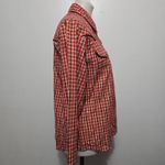 Panhandle Slim Womens Red Plaid Western Snap Front Shirt L Western Rodeo Size L Photo 3