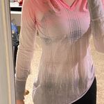 Seven7 Pink and Grey Sweatshirt Photo 0