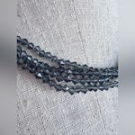 Freshwater Pearl & Faux Turqouise Hearts Glass Bead Chunky Bib‎ Fringe Necklace Green Photo 7