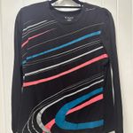 Tek Gear Black Colored Striped Long Sleeve Photo 0