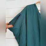 Free People NWOT Milo One-Piece Oversized Dolman Sleeve Linen Viscose Jumpsuit Photo 5