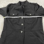 INC INTERNATIONAL CONCEPTS Women's Military Style Ponte Knit Jacket Large Gray Photo 5