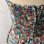 MINKPINK flirty sweetheart strapless dress size small floral fit flare flirty Photo 7