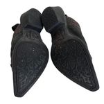 Ariat Western Mules Snip Toe Slip On Cowboy Booties Black Red Size 6 B Photo 3