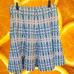 WD NY White Light and Dark‎ Blue Skirt Dress Size 12 Photo 4