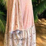 Free People Velvet Lace Fortune Teller Top - Dusty Blush Pink - Small Photo 3