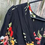 Free People EUC Neon Garden Dress Black Floral Size 4 Photo 6