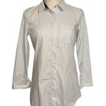 Jil Sander Women's Collared Striped Button Photo 0