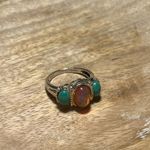 Sterling Silver Dragons Breath & Turquoise 925  Ring Photo 4