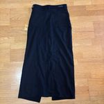 BLANK NYC  Ponte Preppy Quiet Luxury Minimalist Career Front Slit Maxi Skirt 29 Photo 4