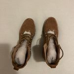 Sam Edelman Fur Lace Up Booties Photo 1