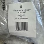 We Wore What Gray Long Sleeve Henley Bodysuits Size S Photo 6