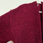 Free People HIGH HOPES OPEN CARDIGAN SWEATER PLUM BLOSSOM COMBO Photo 6