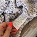 Denim & Co Womens Naturals Boatneck Sweater Top Multi Color Size XS Coastal Blue Photo 6