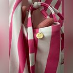 Victoria's Secret Victoria’s Secret Pink Cabana Stripe Scoop Neck Swimsuit (Size L) Photo 6