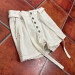 Abercrombie & Fitch High Waisted Belted Casual Shorts Size 24 Photo 2