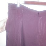 Roamans 22W 39x30 Maroon Dress Career Pants Workwear Trousers Plus Red Photo 2