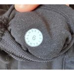 Lululemon Can You Feel The Pleat Crop *21" in Black Size 6 Photo 7