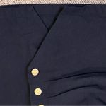 Final Touch  BOHME black dress button front ruching size large 100%  cotton Photo 6