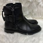 ECCO BOOTS | SARTORELLE 25 BUCKLE BOOT BLACK LEATHER SIZE 6 B29 Photo 6