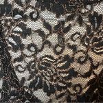 BKE Black Fitted Lace Tank Top Photo 2