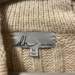 DH New York Cream Ribbed Turtleneck Sweater Size M Photo 5