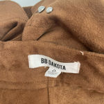 BB Dakota  Skirt Size 0 Faux Suede Steve Madden Country Western Cowgirl Cowboy Photo 5