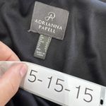 Adrianna Papell Adrianna‎ Papell Dress Womens 2 Polka Dot High Low Midi Cocktail Party Photo 2