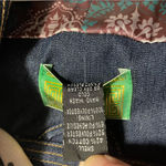 Tracy Porter Vintage Embroidered Denim Jacket Trench Coat Blue Size M Photo 4