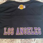 Nba  Vintage Lakers Black Mesh Top Photo 6