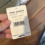 Free People NWT Rivington Sherpa jacket in green cream desert combo Photo 8