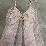 Victoria's Secret Victoria’s secret coquette polka dot satin lace lingerie top Photo 1