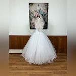 David's Bridal Gorgeous Michaelangelo Tulle Wedding/Quinceanera Gown! Photo 5