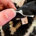 Tucker Black White Diamond Stripe Mini Sweater Dress Womens Small Photo 11