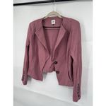 CAbi  #3550 Applaud‎ Jacket Blazer Pink Light Coat Women's Size 8 Preppy Classic Photo 10