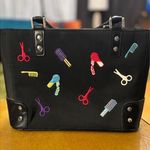 Women's Sandol Livingfashion Tote Bag Medium Black Multi Photo 0