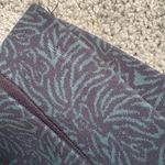 Betabrand Dress Yoga Pants Black Green Botanical Print Womens Size XS Petite Photo 2