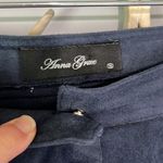 Anna Grace Western Faux Suede A Line Skirt Navy Blue Cowboy  Womens Small Mini Photo 7