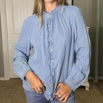 Treasure & Bond  striped cotton cottage core button up blouse Photo 0