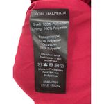 Kobi Halperin Bryant Ruffle‎ Trim Midi Dress Red Boho Satin Tiered Size Small Photo 8