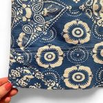 Talbots  Blue Floral Bandana Mini Pencil Skirt Sz 10 Photo 4