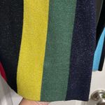 Diane Von Furstenberg 💙  Orchid Metallic Striped Sweater Photo 5