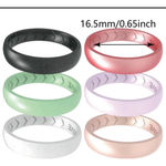 6 women’s Silicone Rings size 6 Photo 1