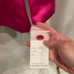 Cute Vintage 90’s Renee Dumarr saks NWT pink satin bright short luxury blazer Size 12 Photo 8