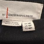 Anthropologie Linen Flare pants black size 10 Tall NWT Photo 7