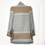 Veronica Beard - Flint Dickey Wool-Blend Coat Camel Grey Multi Size Medium NWT Photo 11