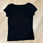 Wild Fable Black Fitted V Neck Shirt Photo 1