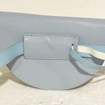 Juicy Couture  Light Blue Size XL Mini Belt Bag Faux Leather Rounded Photo 3