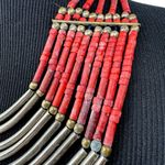 Original Vintage African Ethnic 9 Inch Necklace Photo 2